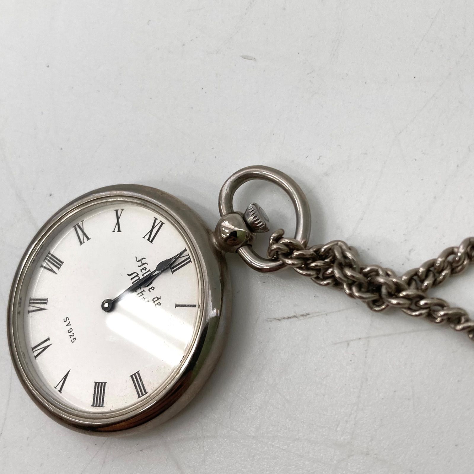 Helene De Michel】ヘレンミッシェル 懐中時計 SILVER 925 シルバー