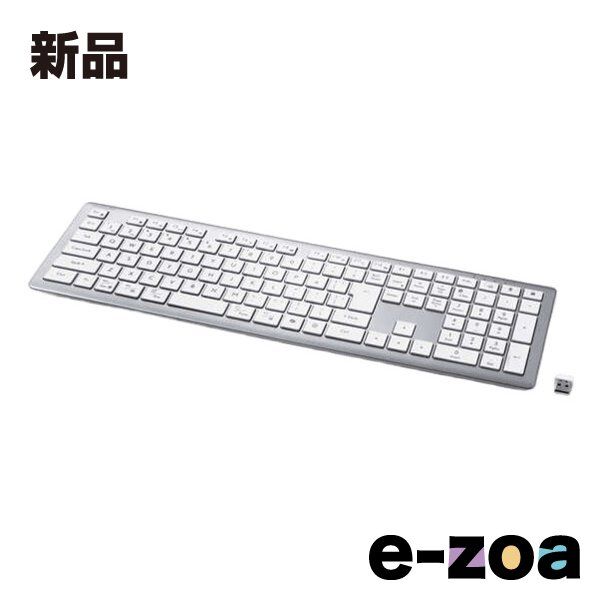 ELECOM エレコム Precisionist USB無線 Bluetooth薄型フルキーボードWHITE TK-PN10FMPWH 2658195