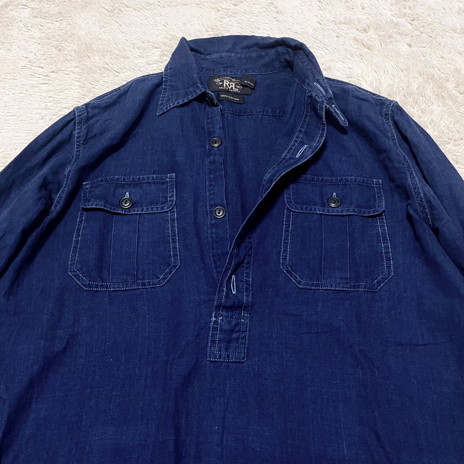 ●プルオーバーハーフボタン