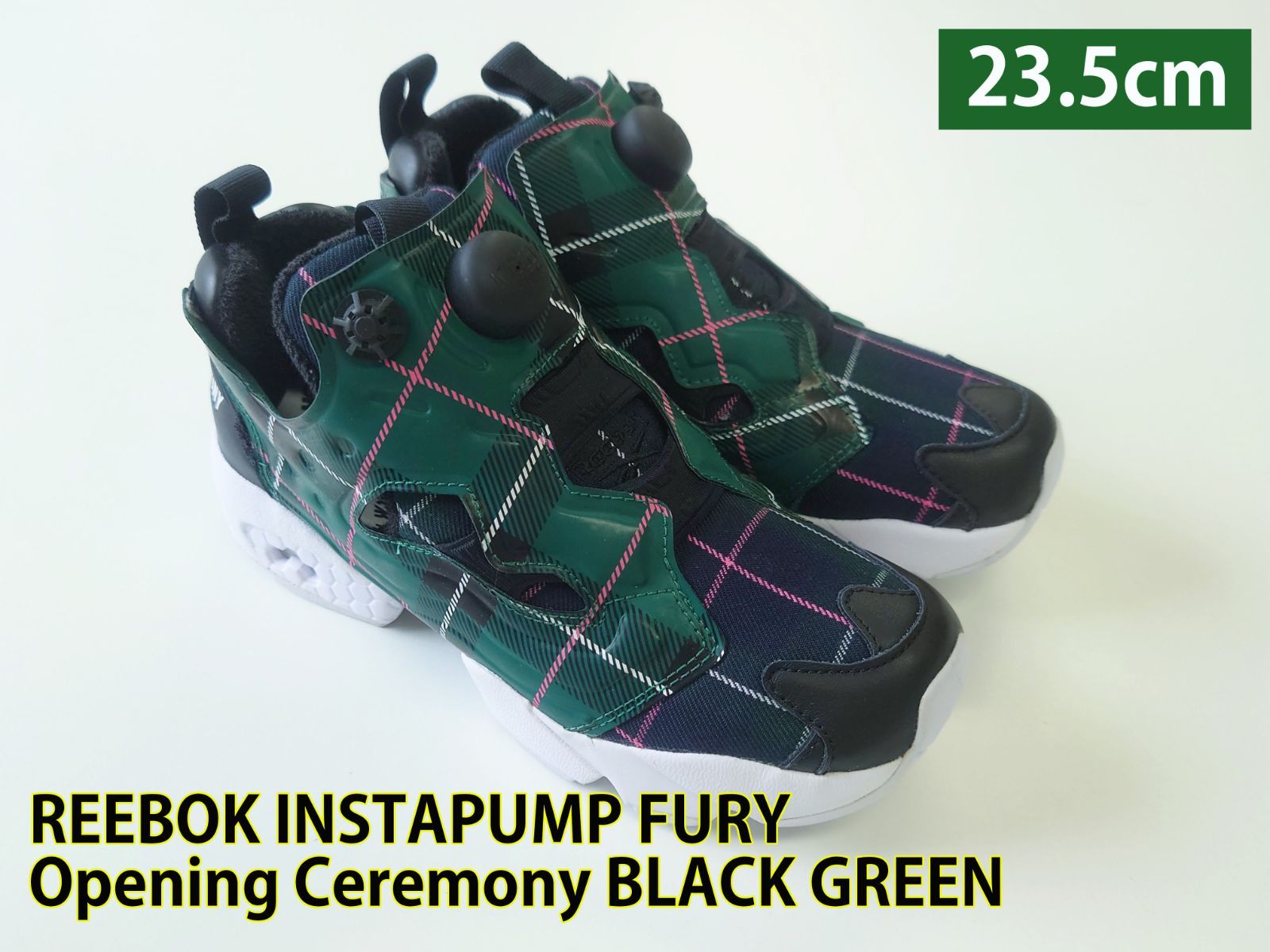 新品/未使用】REEBOK INSTAPUMP FURY Opening Ceremony BLACK GREEN 