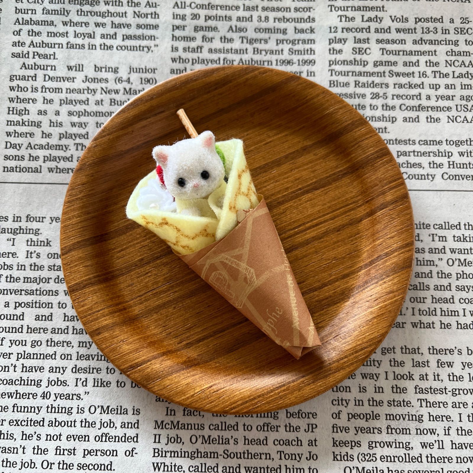 シルバニアファミリー三つ子の赤ちゃんサイズ【ゆめかわクレープおくるみ】