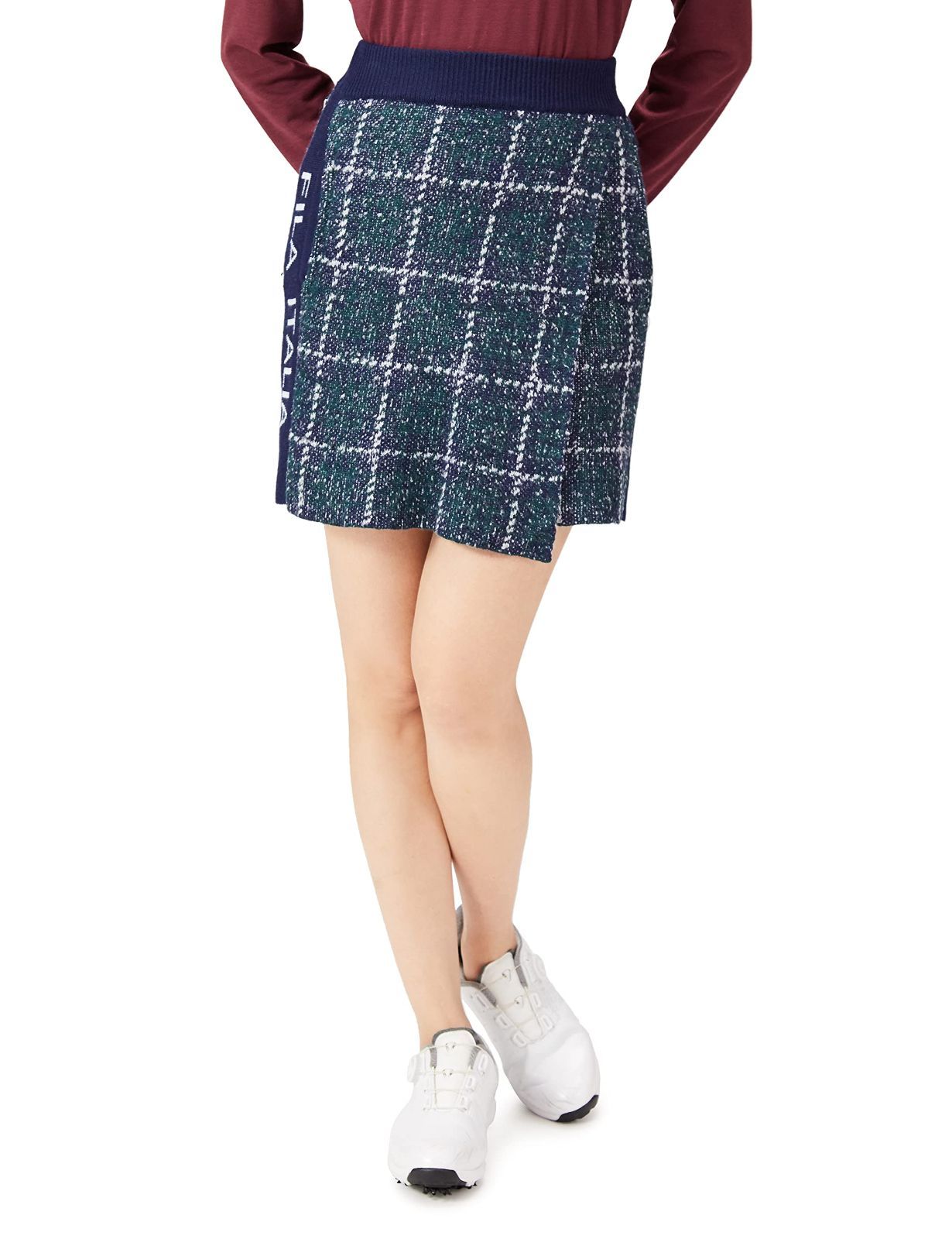 S_GN フィラ ゴルフ スカート ニットスカート レディース 792303 GN S