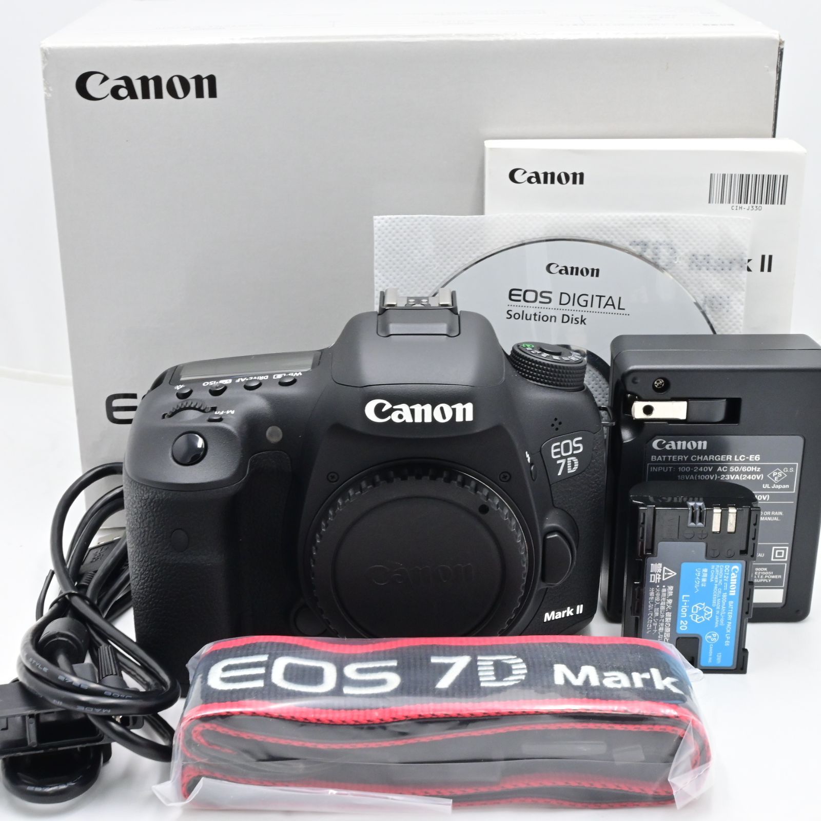 シャッター回数『3033』キャノン Canon デジタル一眼レフカメラ EOS 7D Mark IIボディ EOS7DMK2 グッチーカメラ  メルカリ