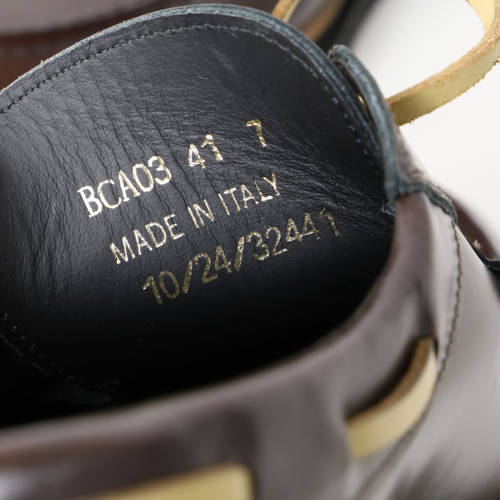 新品 Paul Smith ポール・スミス Barca ボートシューズ レザー 