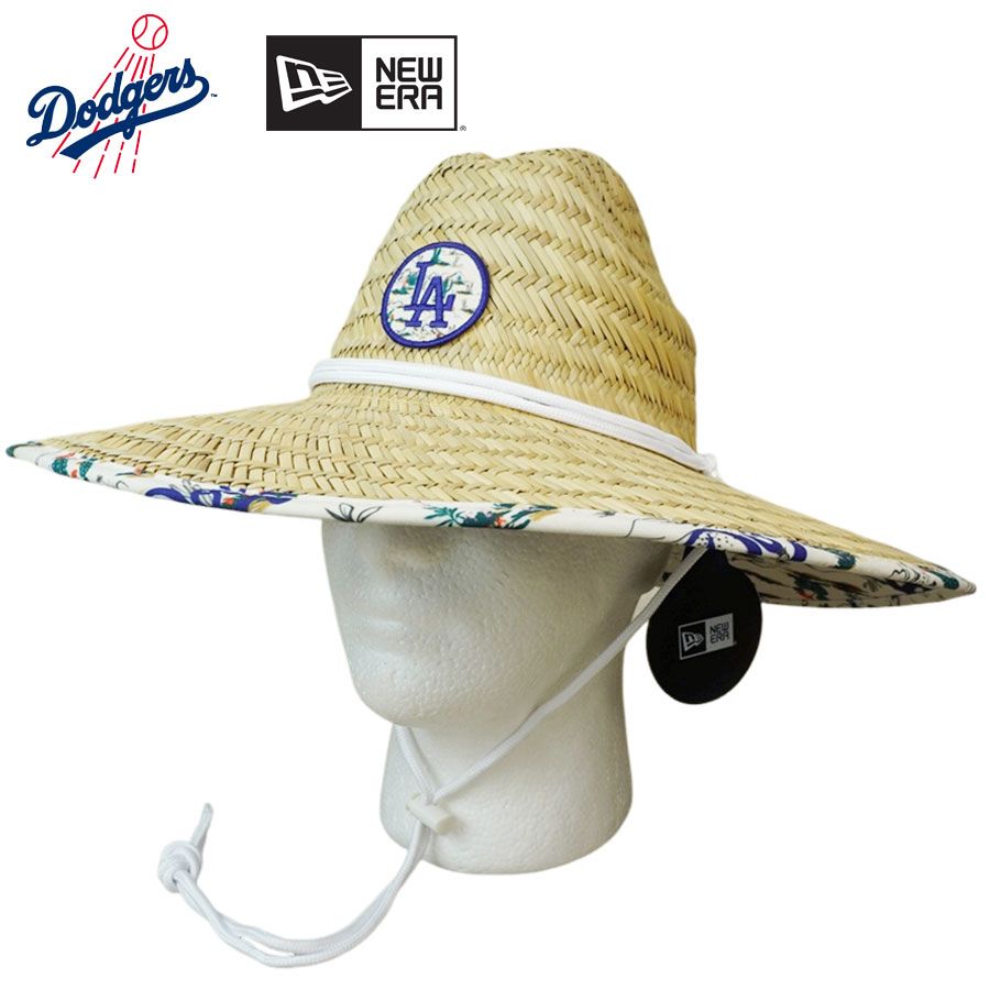 NEW ERA ニューエラ ロサンゼルス ドジャース公式 STREW HAT ストロー