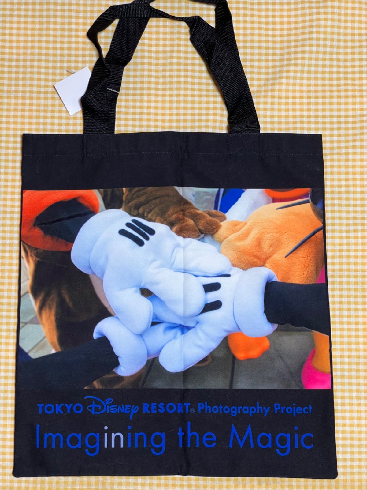 東京ディズニーリゾート　IMAGINING THE MAGIC　実写トートバッグ ディズニーリゾート トートバッグ Imagining the Magic イマジ