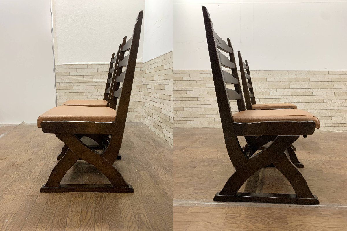L32 美品！！カリモク karimoku 座椅子 4脚セット