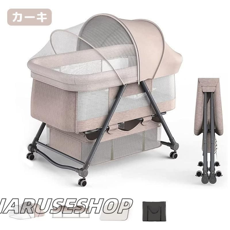 ベビーベッド 添い寝