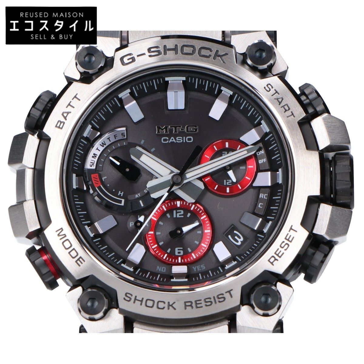 G-SHOCK ジーショック 【新品同様】MTG-B3000-1AJF MT-G マルチバンド6 