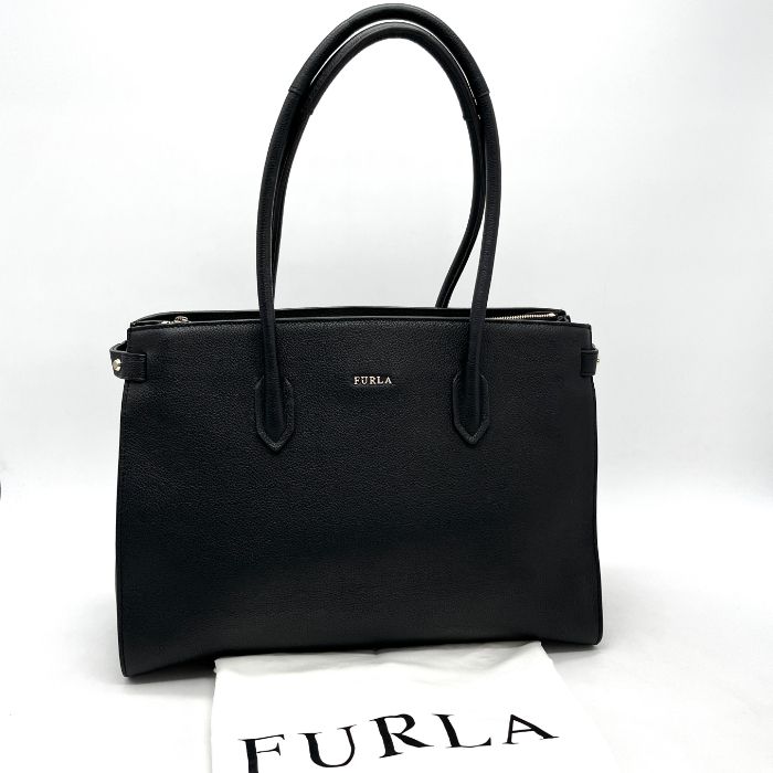 FURLA フルラ ロゴ レザー トート バッグ eY0992A