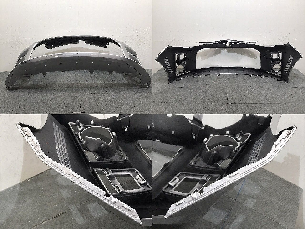 アクア　AQUA　NHP10　純正フロントバンパー シルバー 52119 ecoparts44444_123873