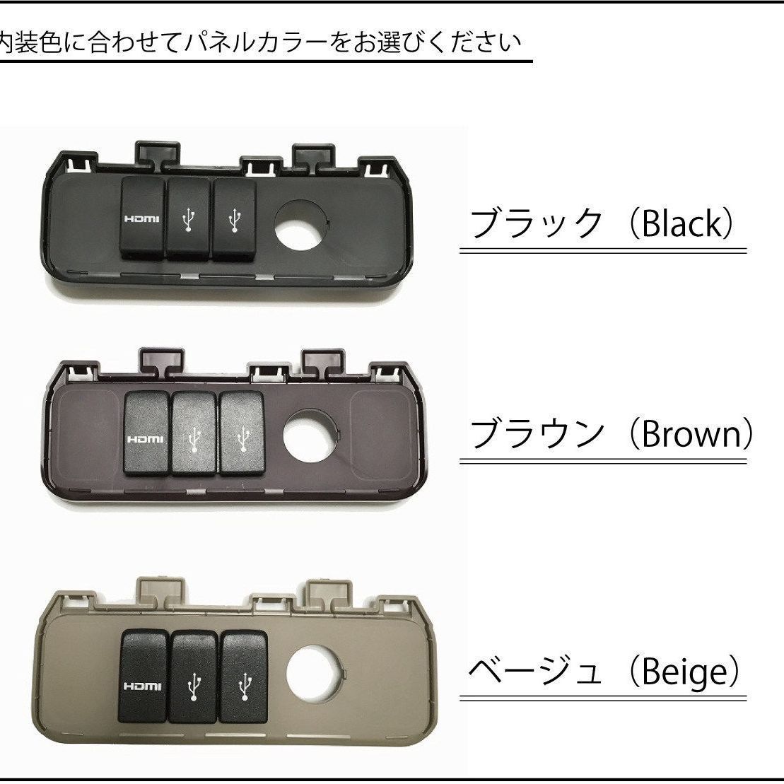USBパネルUSB|HDMIパネルASSY