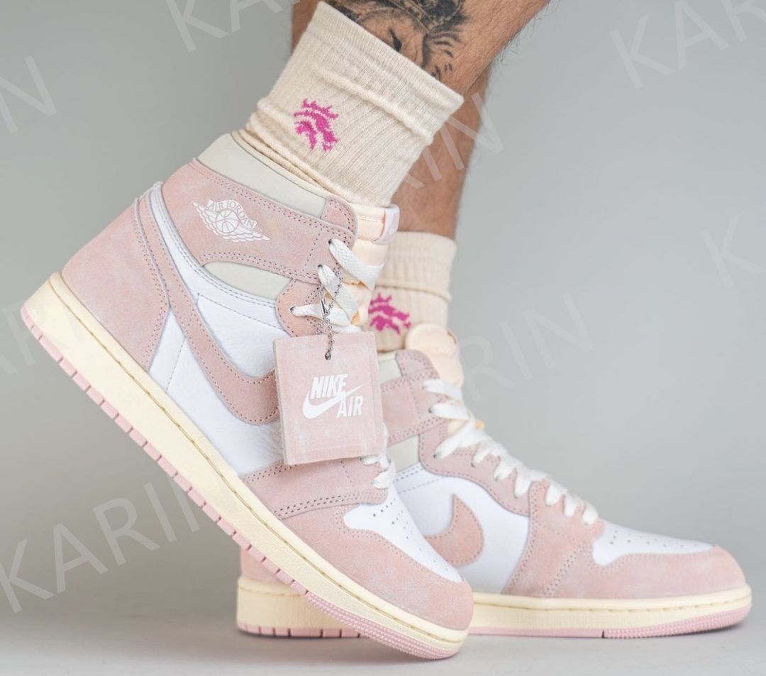 Nike ナイキ ウィメンズ エアジョーダン1 レトロ ハイ OG ウォッシュ  