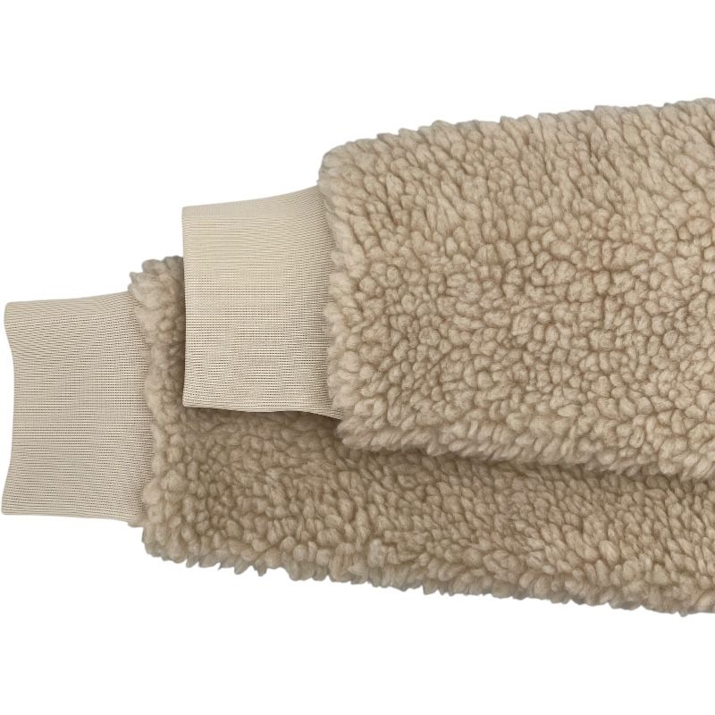  モンクレール MONCLER ジップアップボアパーカー 89 A 5 V アイボリー ポリエステル レディース ブルゾン その他 ベビー キッズ