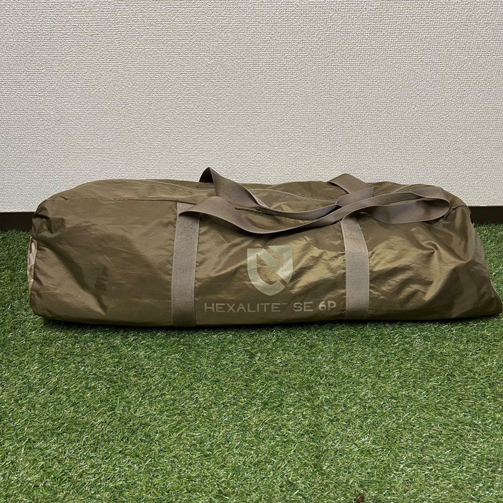 NEMO ニーモイクイップメント SE 6 P ヘキサライト キャンプ|アウトドア|ファミリー|収納バッグ付き