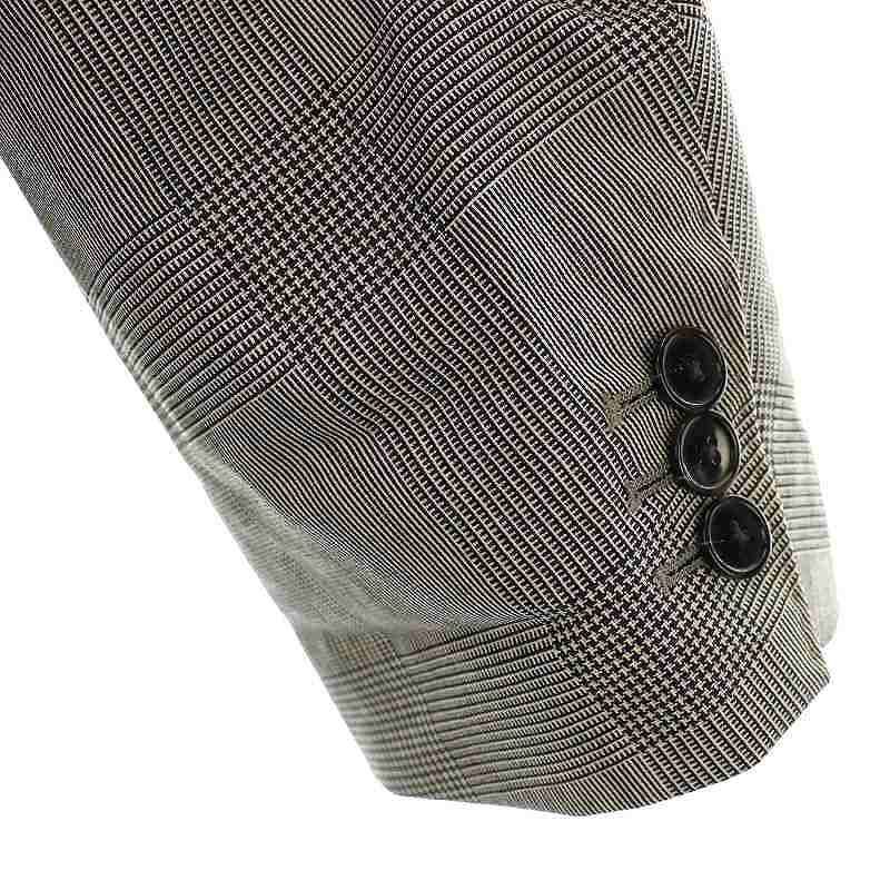 クチュールドアダム COUTURE D'ADAM グレンチェックダブルジャケット