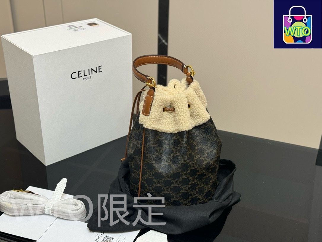 CELINE バケットバッグ 楽天市場】セリーヌ CELINE バケットバッグ ショルダーバッグ
