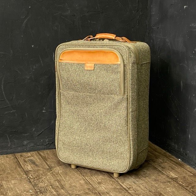 美品　hartman　ハートマン　キャリーケース　二輪　ツイード 美品 hartman ハートマン キャリーケース 二輪 ツイード