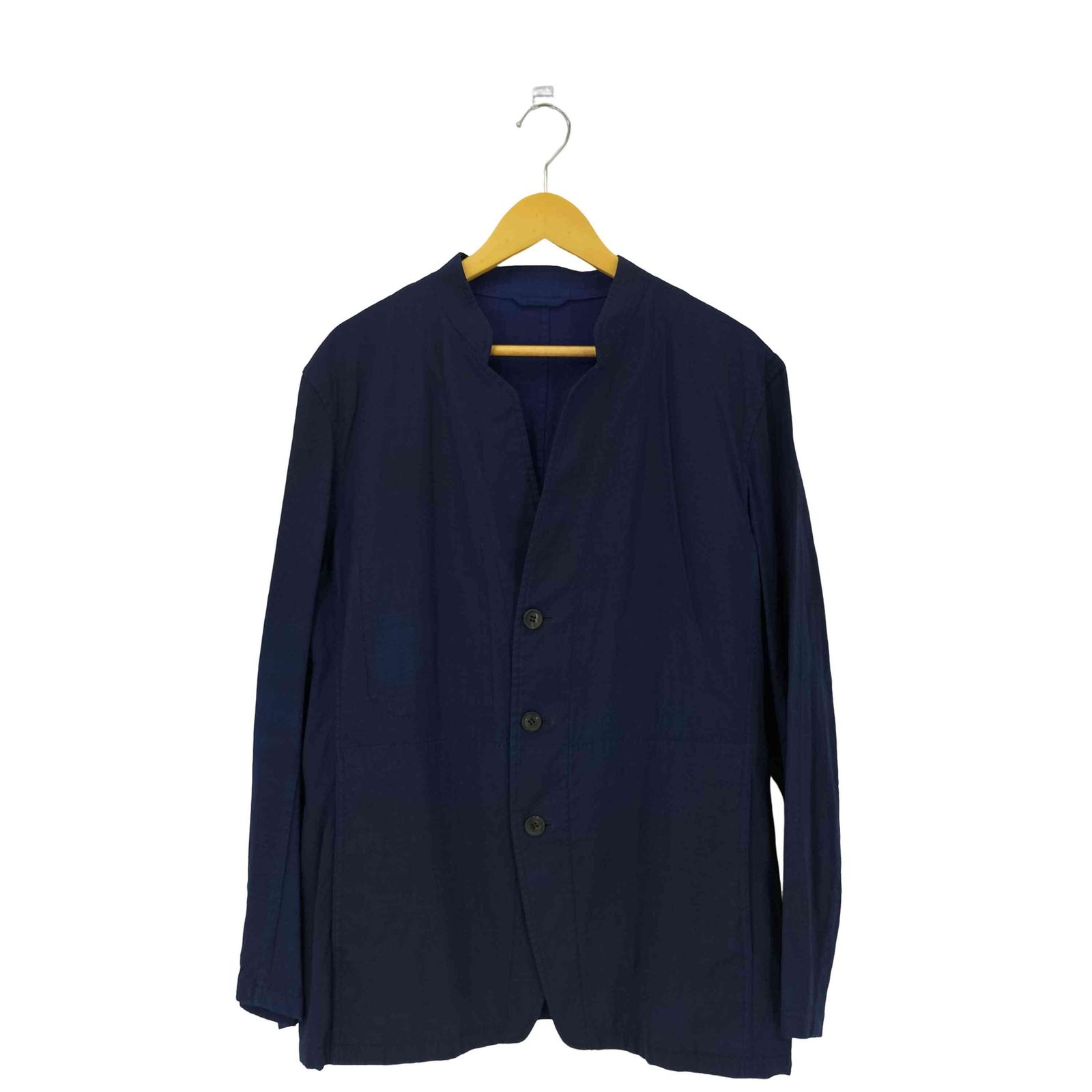 美品 イッセイミヤケ マオカラージャケット コーデュロイ グリーン系 M 中古・古着通販】ISSEY MIYAKE (イッセイミヤケ) マオカラー
