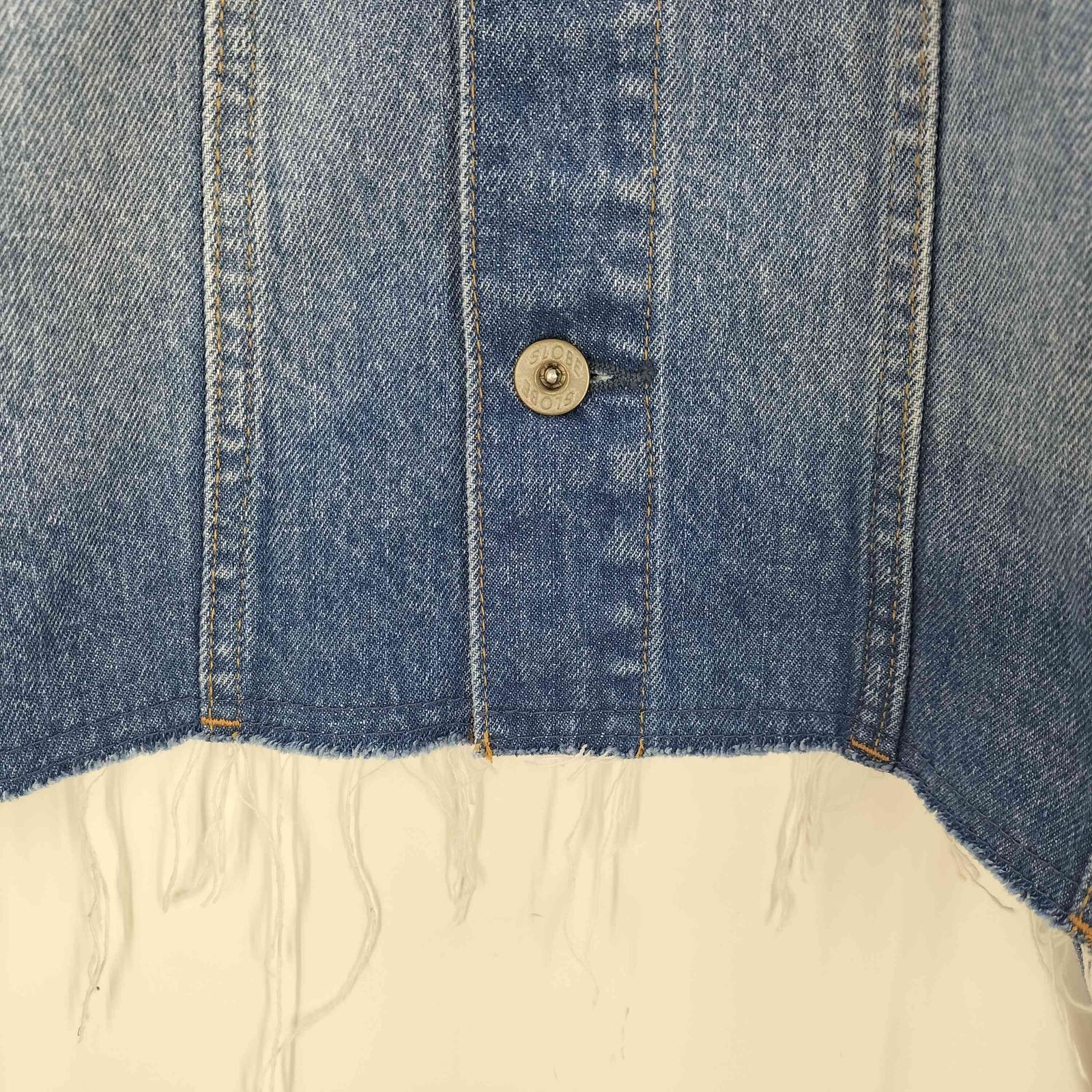 スローブイエナ SLOBE IENA LE DENIM クロップドトラッカージャケット