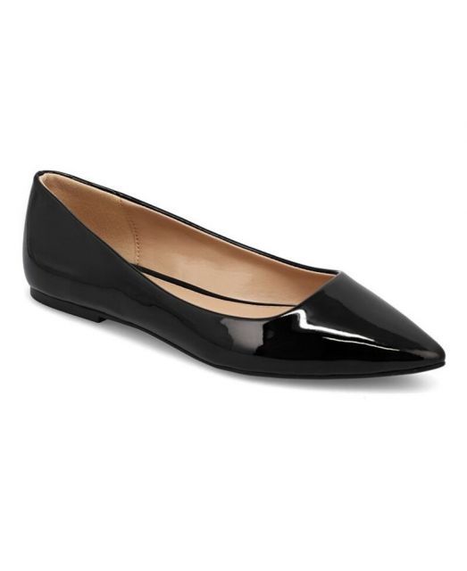【送料無料】 ミア レディース パンプス シューズ Women's Avi Pointed Toe Ballet Flats Black