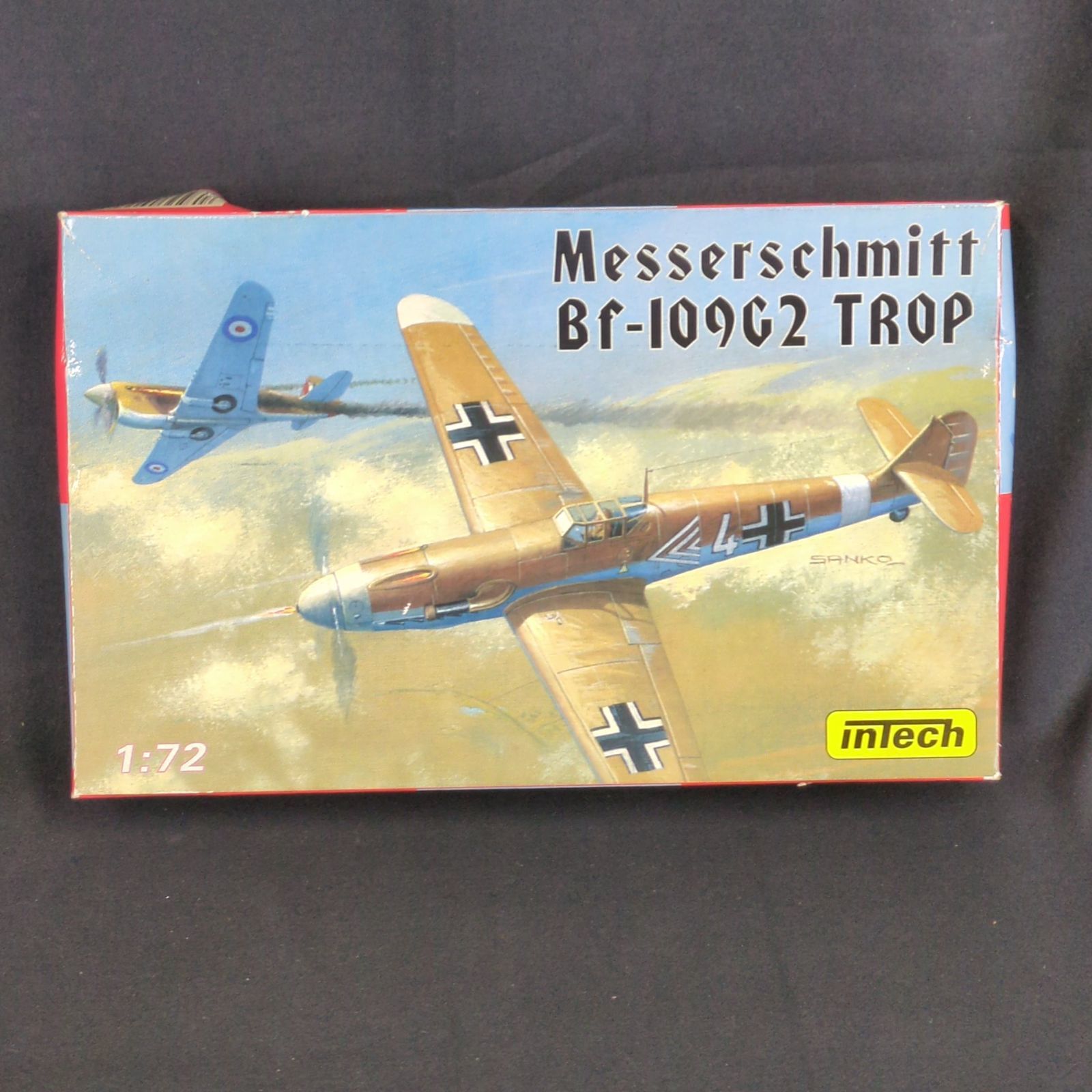 輸入キット 品 インテック inTech SWW2822-413 1|72 メッサーシュミット Bf-109G2|Trop