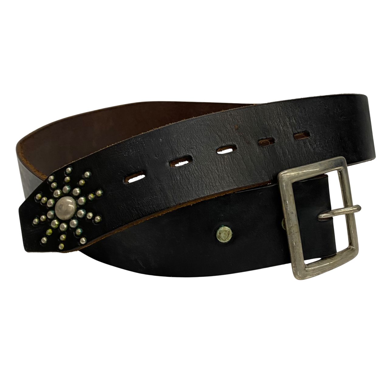 楽天市場】666 スタッズ ベルトの通販 【最終値下げ】666 2連スタッズ