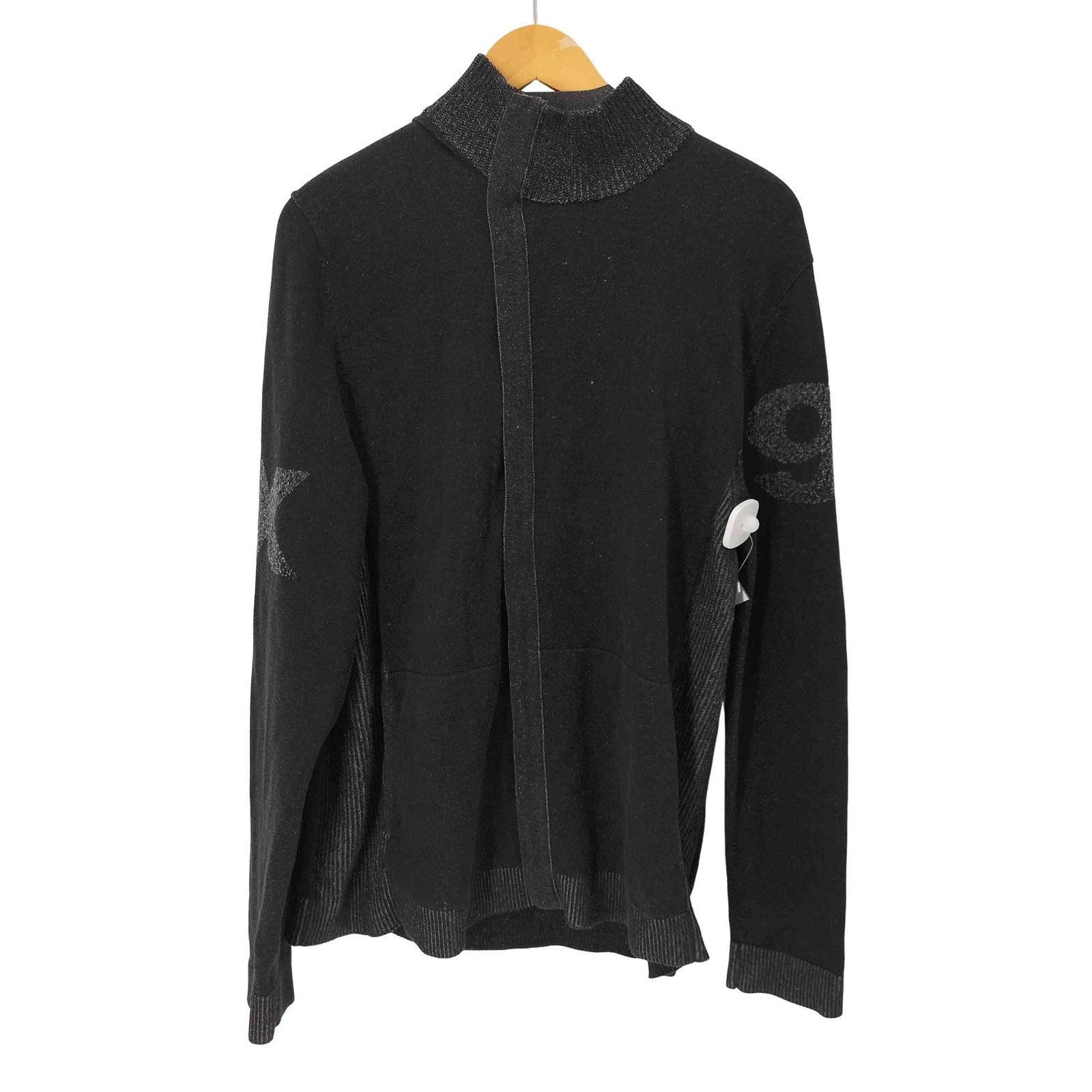 新品未使用 アルマーニエクスチェンジ ジップアップカーディガン XS アルマーニエクスチェンジ ARMANI EXCHANGE ジップニット