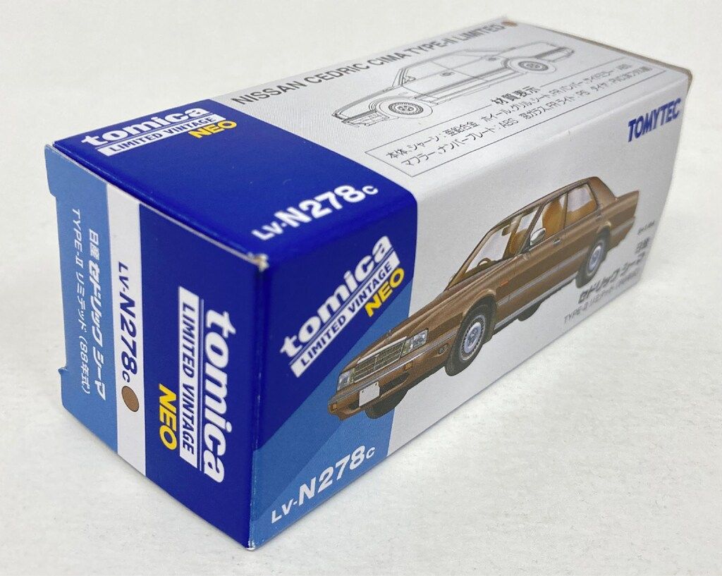 新品！TOMICA LIMITED VINTAGE NEO セドリック シーマ Amazon | トミーテック (TOMYTEC) トミカリミテッドヴィンテージ