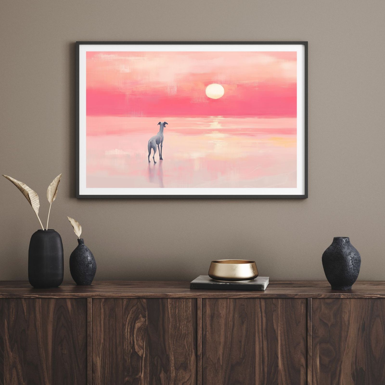 夕日