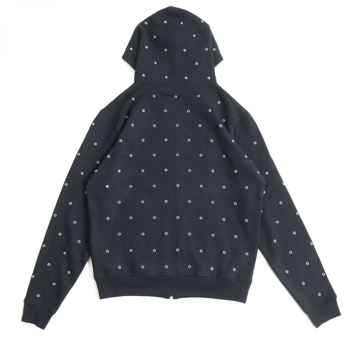SAINT LAURENT PARIS ハトメスタッズデザイン ジップパーカー SAINT LAURENT - SAINT LAURENT PARIS サンローランパリ ハトメ