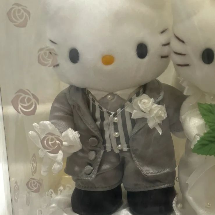 Hello Kitty ウェディングドール　希少 楽天市場】ハローキティウェディングぬいぐるみブライダル