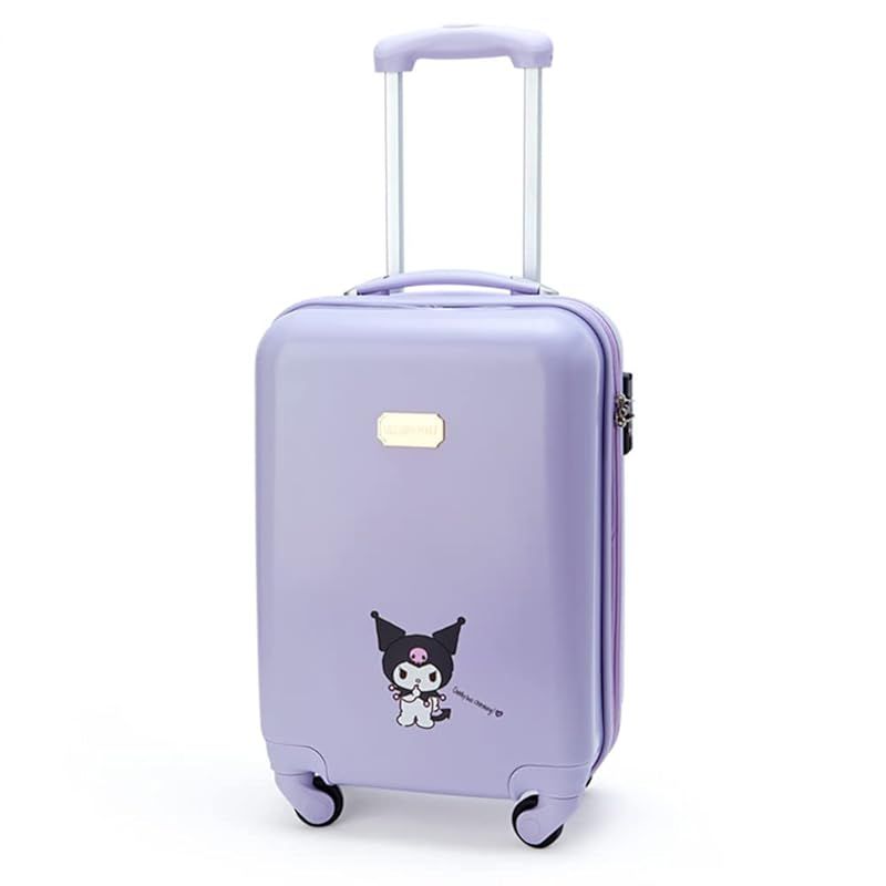 サンリオ SANRIO キャリーバッグ クロミ クロミちゃん kuromi キャラクター 34×22×53cm 417068 旅行 帰省 お盆 年末年始 お出かけ