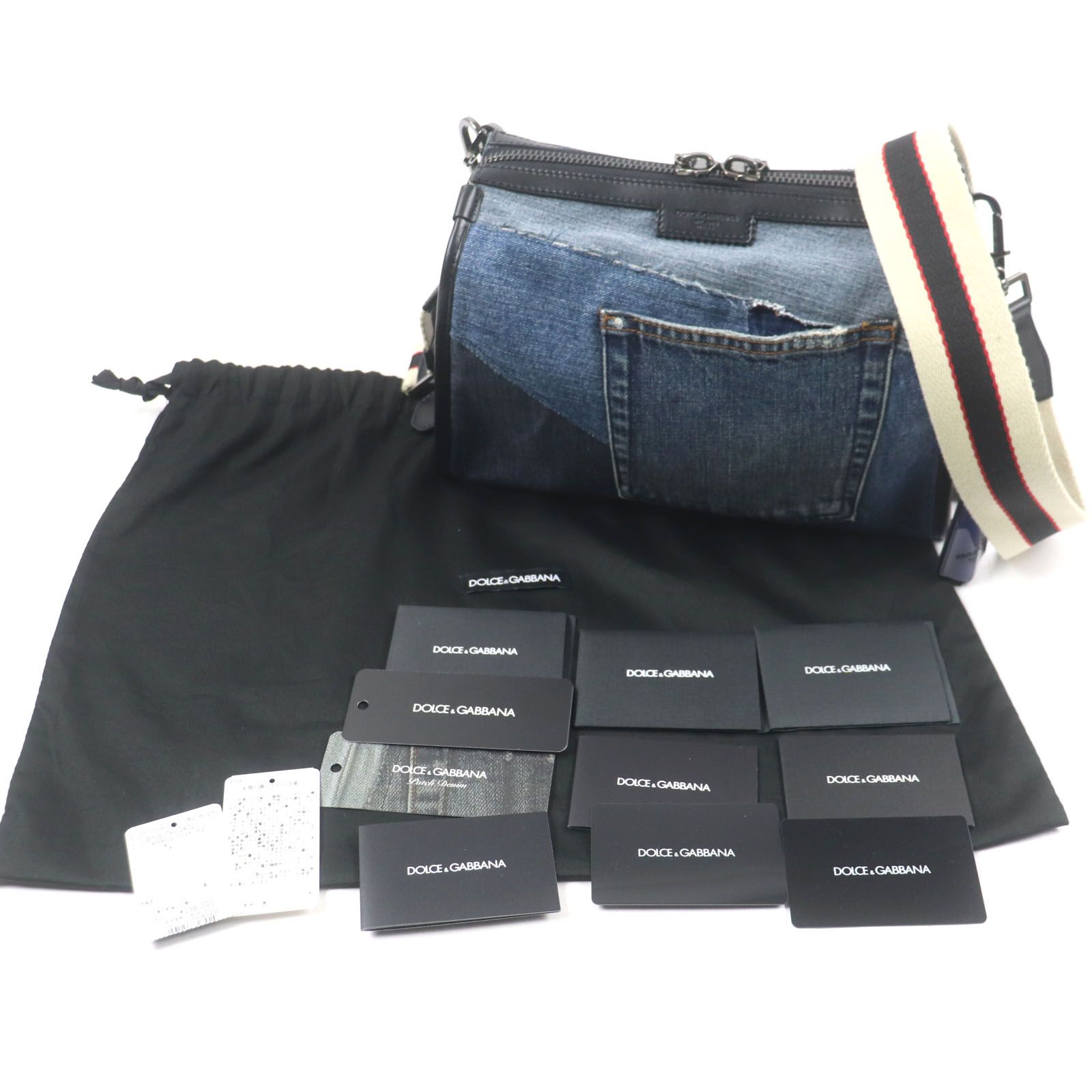 未使用品▽DOLCE&GABBANA ドルチェ＆ガッバーナ パッチワーク