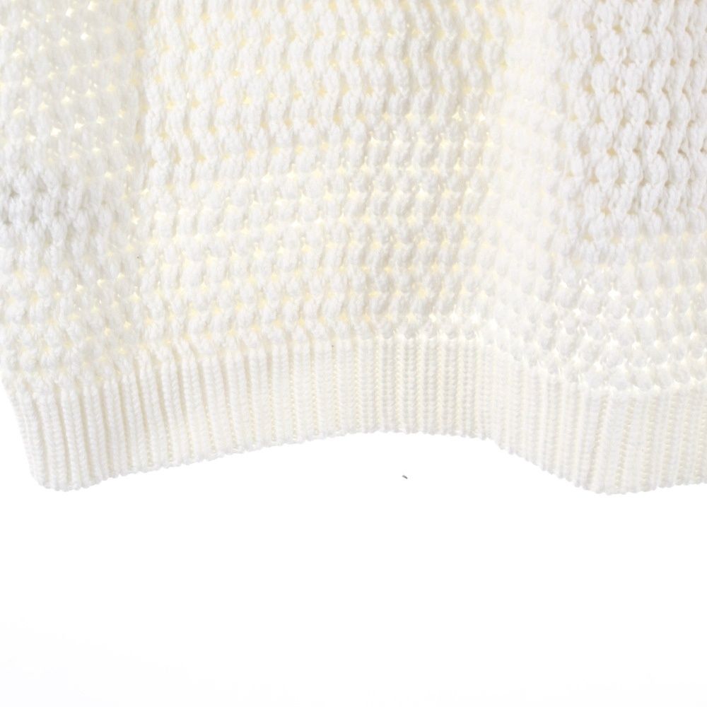 CASABLANCA (カサブランカ) Tennis Club Knit Polo ロゴパッチ半袖