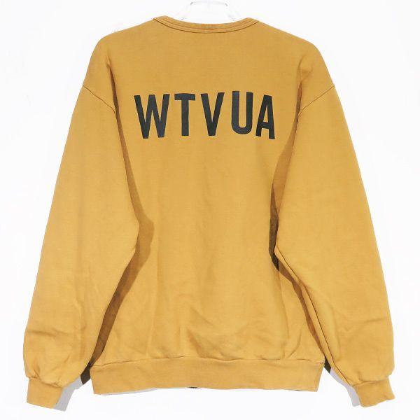 WTAPS ダブルタップス 21AW WTVUA CREWNECK SWEATSHIRT 212ATDT-CP01S  