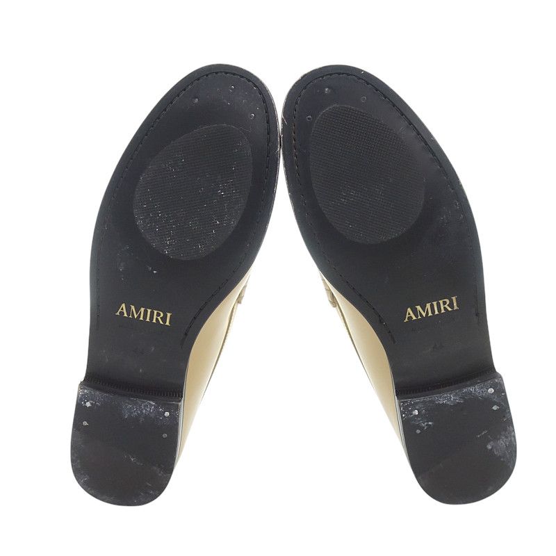 アミリ/AMIRI Ma Chain ローファー チェーン レザーシューズ