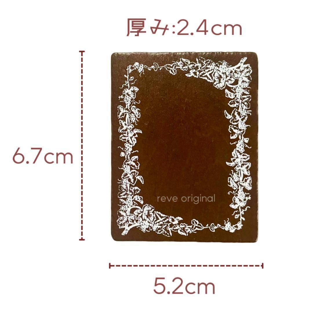 新品 長枠ベーススタンプ 木製スタンプ コラージュベース素材 ハンコC 軽く
