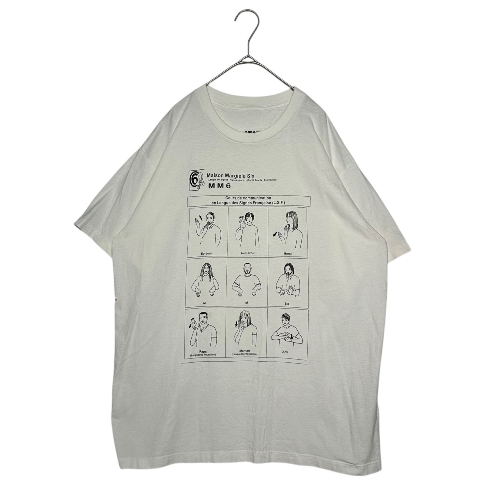 MM6 Maison Margiela＞ PRINT TEE/プリント Tシャツ