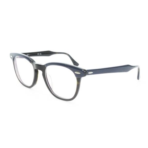 レイバン RAY BAN HAWKEYE 眼鏡 メガネ アイウェア 度入り セルフレーム スクエア バイ 50□21 145 紺 ネイビー RB5398F |AO8 GY17