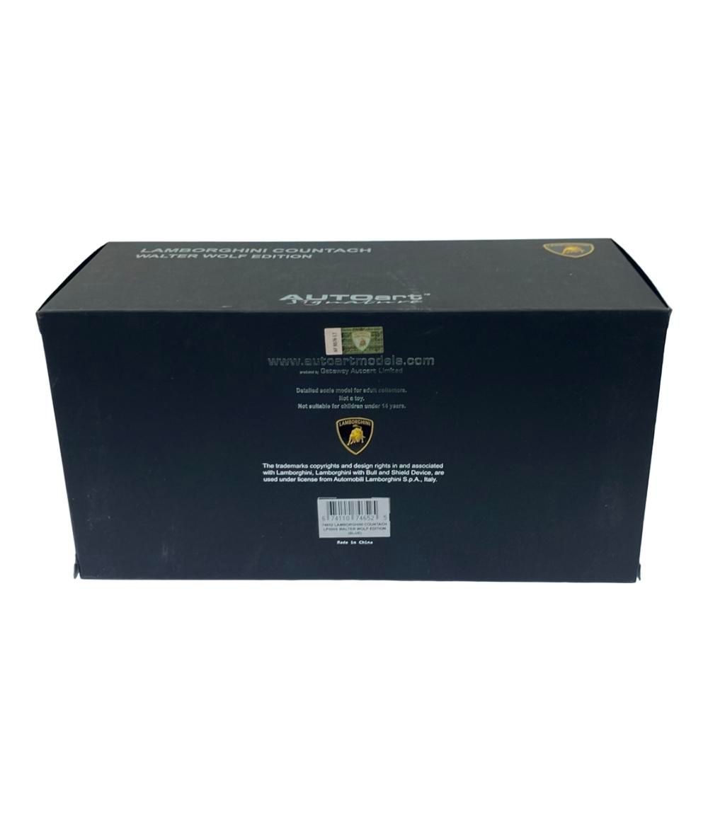 ミニカー ランボルギーニ カウンタック ウォルター ウルフエディション 1 18 オートアート