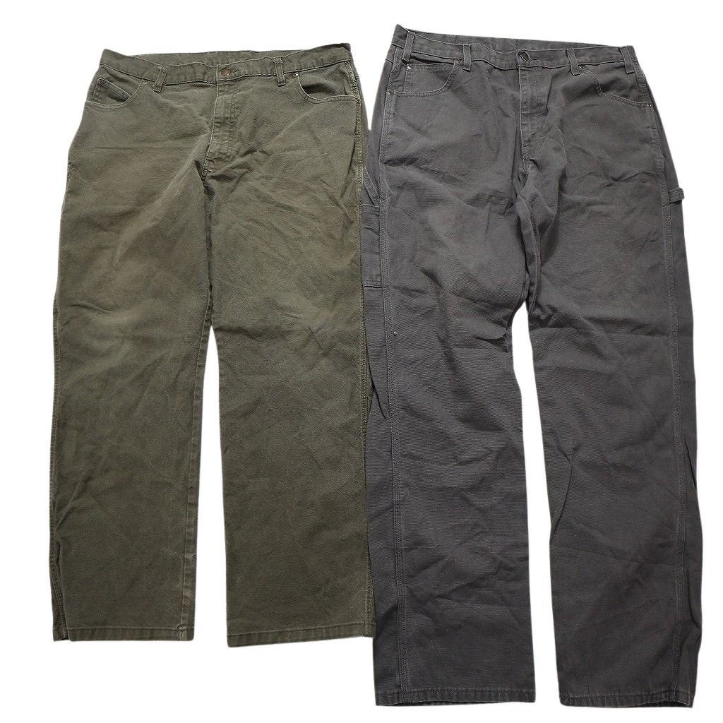 古着卸 ディッキーズ Dickies ダック ペインター パンツ 8枚セット メンズ 38 40 ワーク ハンマーループ 古着 NB9807