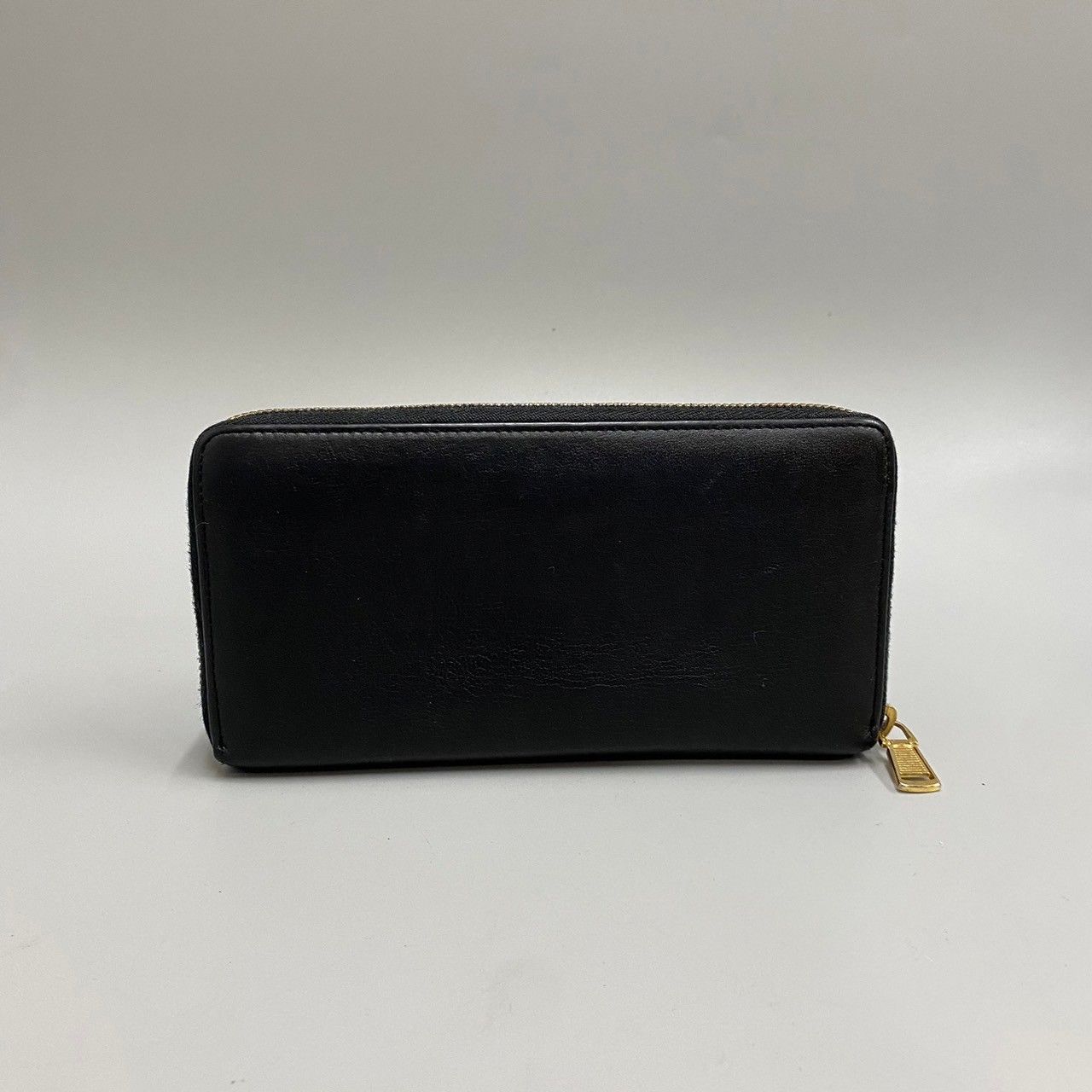 極 美品 YVES SAINT LAURENT イヴ・サンローラン ロゴ ステッチ