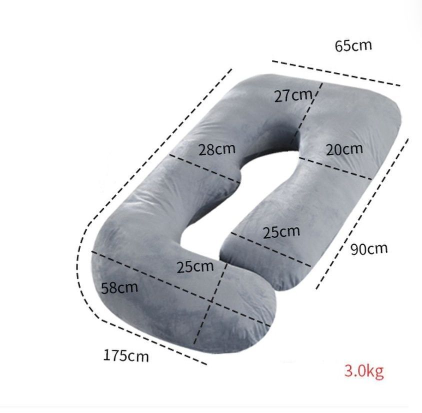 かくにん 抱き枕等身大クッション175*90*65cm 3.0kgマタニティ妊婦 クッション妊娠