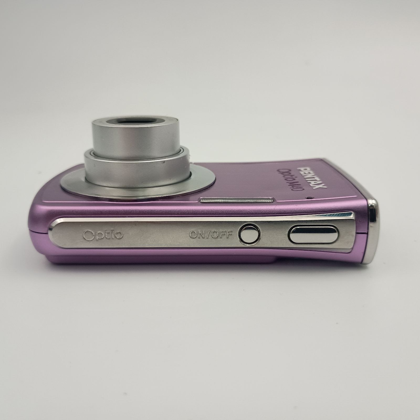 Pentax Optio M40 Compact DIGITAL Camera Purple 紫 コンパクト