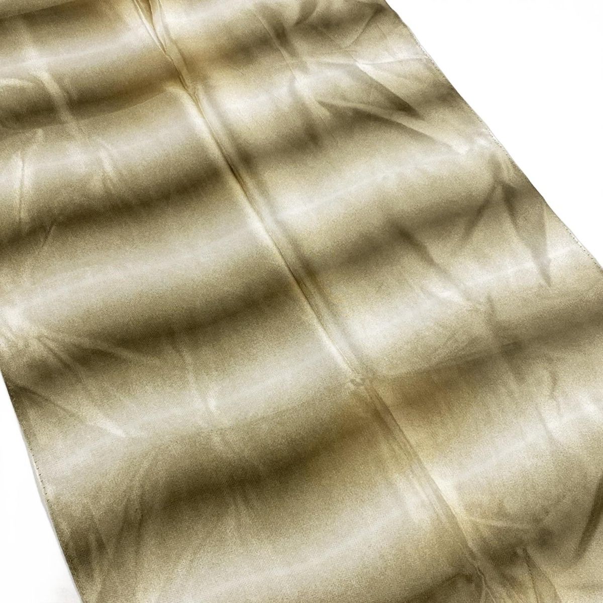 GUCCI(グッチ) スカーフ美品 - カーキ×白 シルク - メルカリ 