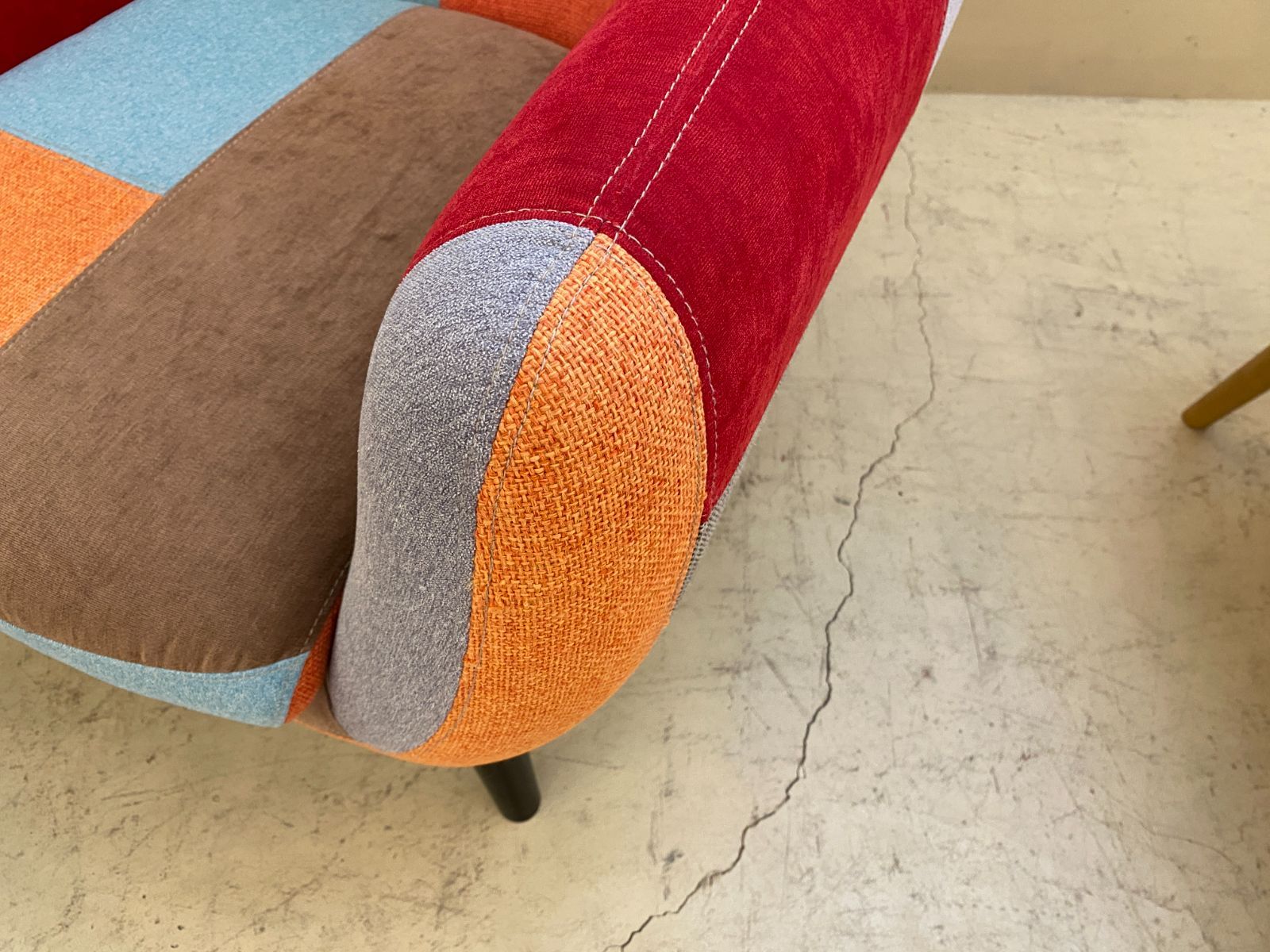 あなたったさん専用Francfranc navia パッチワークソファ　シングル ナビア パッチワーク ソファ あなたったさん専用Francfranc navia