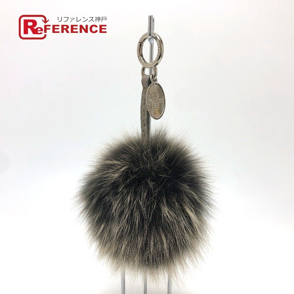 FENDI ボンボン バッグ チャーム ポンポンチャーム ブラウン | Fendi