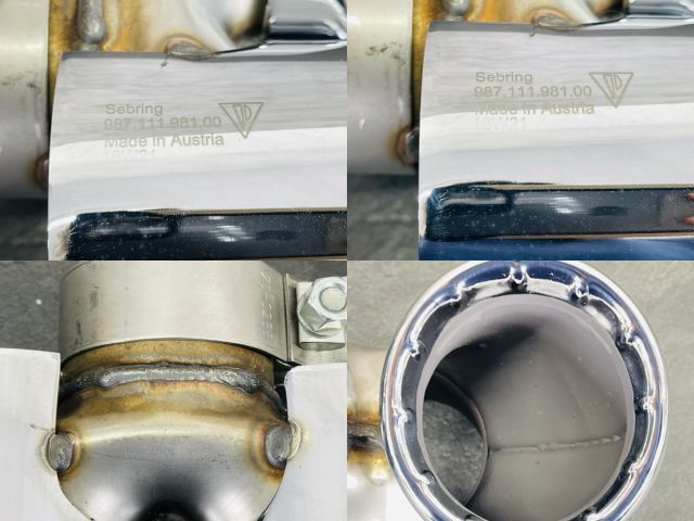 マフラーカッター? PORSCHE