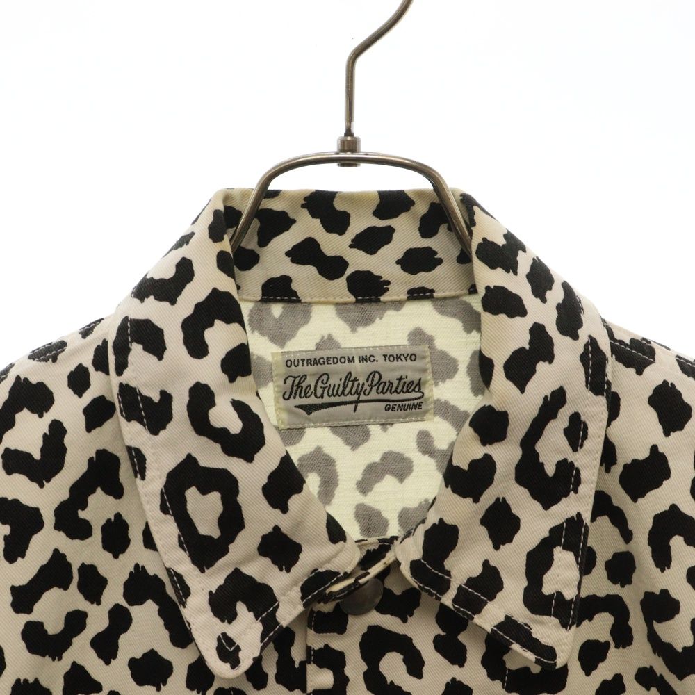 WACKO MARIA (ワコマリア) LEOPARD COVEALL レオパード カバーオール ジャケット ホワイト - メルカリ